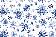 Watercolor snowflakes, an Object Graphic by kizi (Thumbnail 2 of 2)