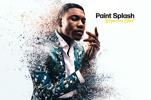 Paint Splash Dispersion Effect