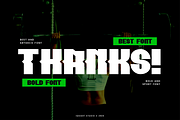 Hirakin - Gym Font, a Sans Serif Font by Iqsiart Studio (Thumbnail 6 of 6)
