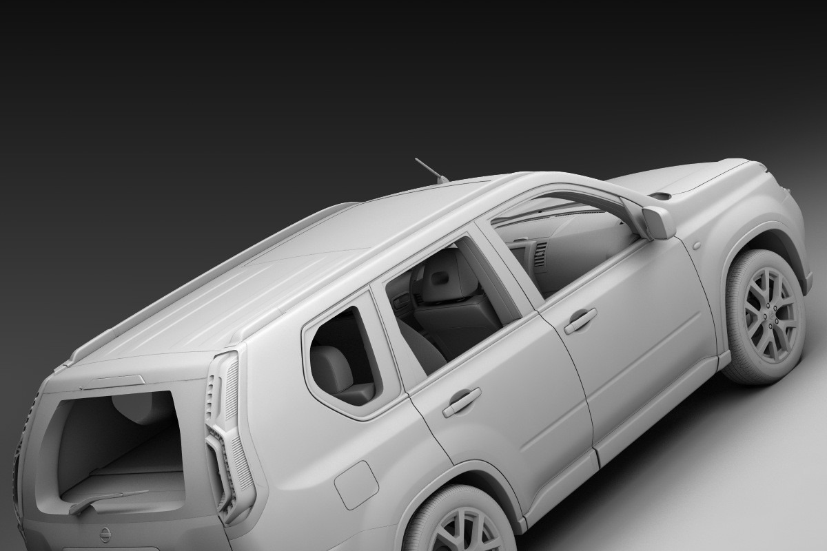 Nissan X-Trail, a Cars & Vehicle 3D Model by konstantin.ermolaev (Photo 10 of 13)
