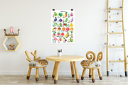 Cute Vegetable alphabet, a Background Graphic by KatBranchArt (Thumbnail 4 of 5)