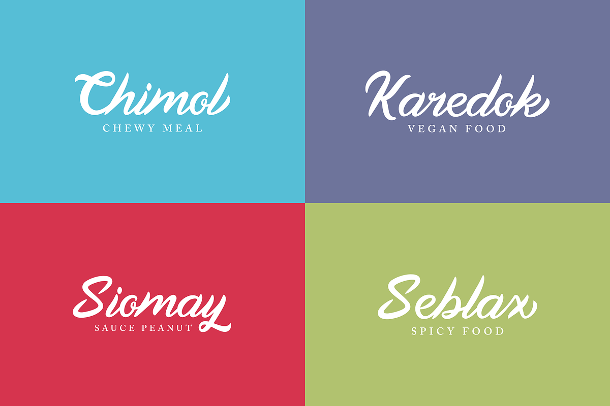 Land Of Laugh -Clean & Rough, a Script Font by Java pep (Photo 11 of 20)