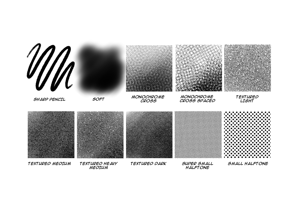 Manga Creator Kit, a Brush Add-On by Marshmal Mochi (Photo 2 of 5)