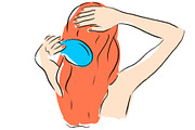 Beauty illustration Combing hair, a Graphic by Melniklenart (Thumbnail 2 of 3)