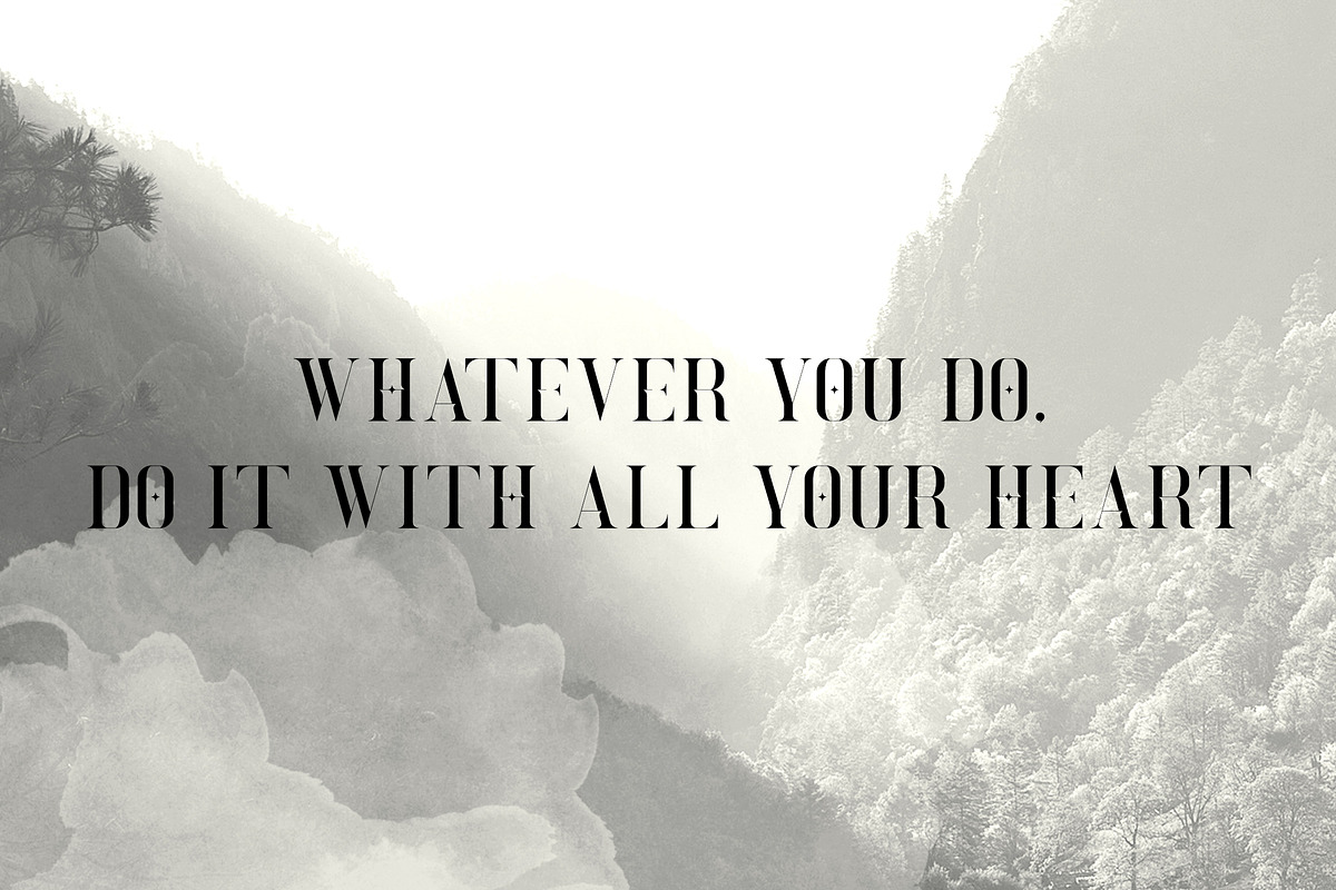 Exquisite - Serif Typeface|4 Styles preview 8