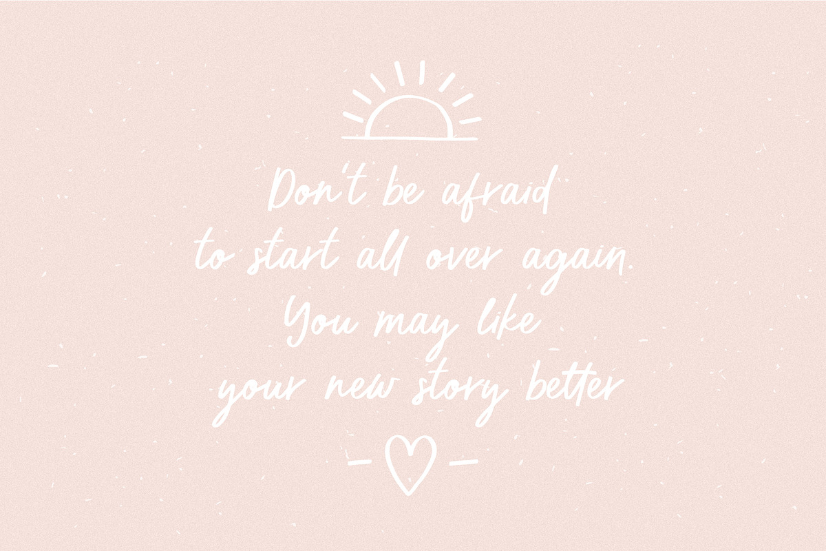 Stars and Rainbows Font Combo, a Script Font by Renata Chizhikova (Photo 5 of 12)