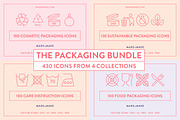 4x Packaging Icons Bundle (25% off), an Outline Icon by Made by Made (Thumbnail 1 of 22)