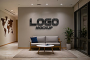 Modern Office Wall Logo Mockup, a Mockup by GenesisCreativeCo (Thumbnail 3 of 3)