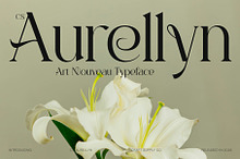 CS Aurellyn – Art Nouveau Font