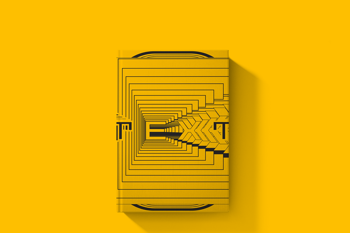 Optical Illusion Text Poster Bundle, a Poster Template by NJ Himel (Photo 5 of 16)