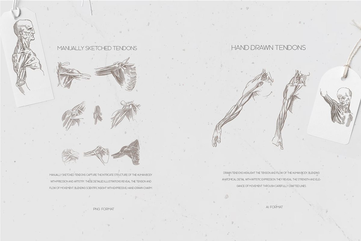 LEONARDO DA VINCI ANATOMY SKETCHES, an Illustration by Luna Dreams (Photo 5 of 6)