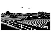 Rural Countryside Landscape, a Graphic by hafijul (Thumbnail 8 of 13)