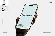 Hands Phone Mockups, an iPhone Mockup by Croma Studio (Thumbnail 1 of 7)