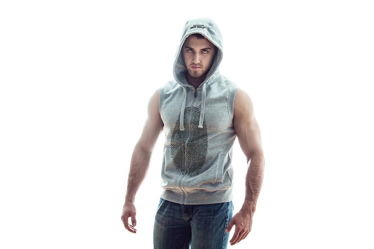 Sleeveless Hoodie Mock-Up, a Hoody Mockup by Freeman Studio (Photo 13 of 17)