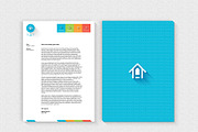 Corporate Stationery Metro Style, a Stationery Template by PSDFY (Thumbnail 4 of 4)