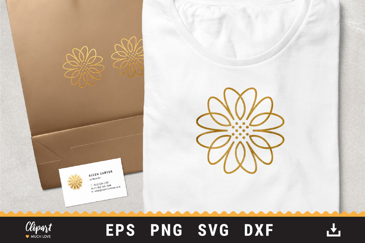 Daisy SVG, Icon, Flowers Clipart, an Icon by ClipartMuchLove (Photo 3 of 6)