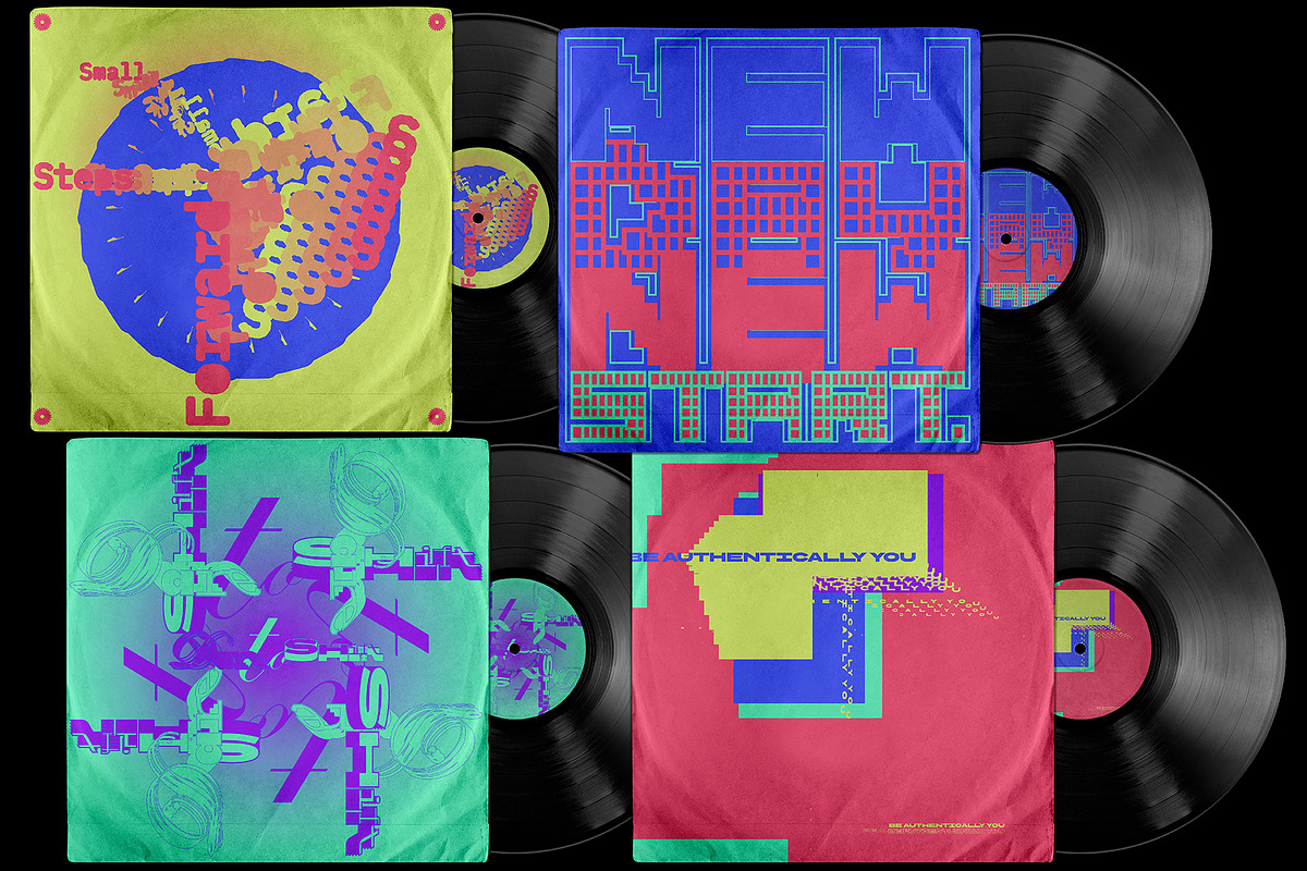 12 Digital Typography Backgrounds, a Graphic by 159room.studio (Photo 4 of 4)
