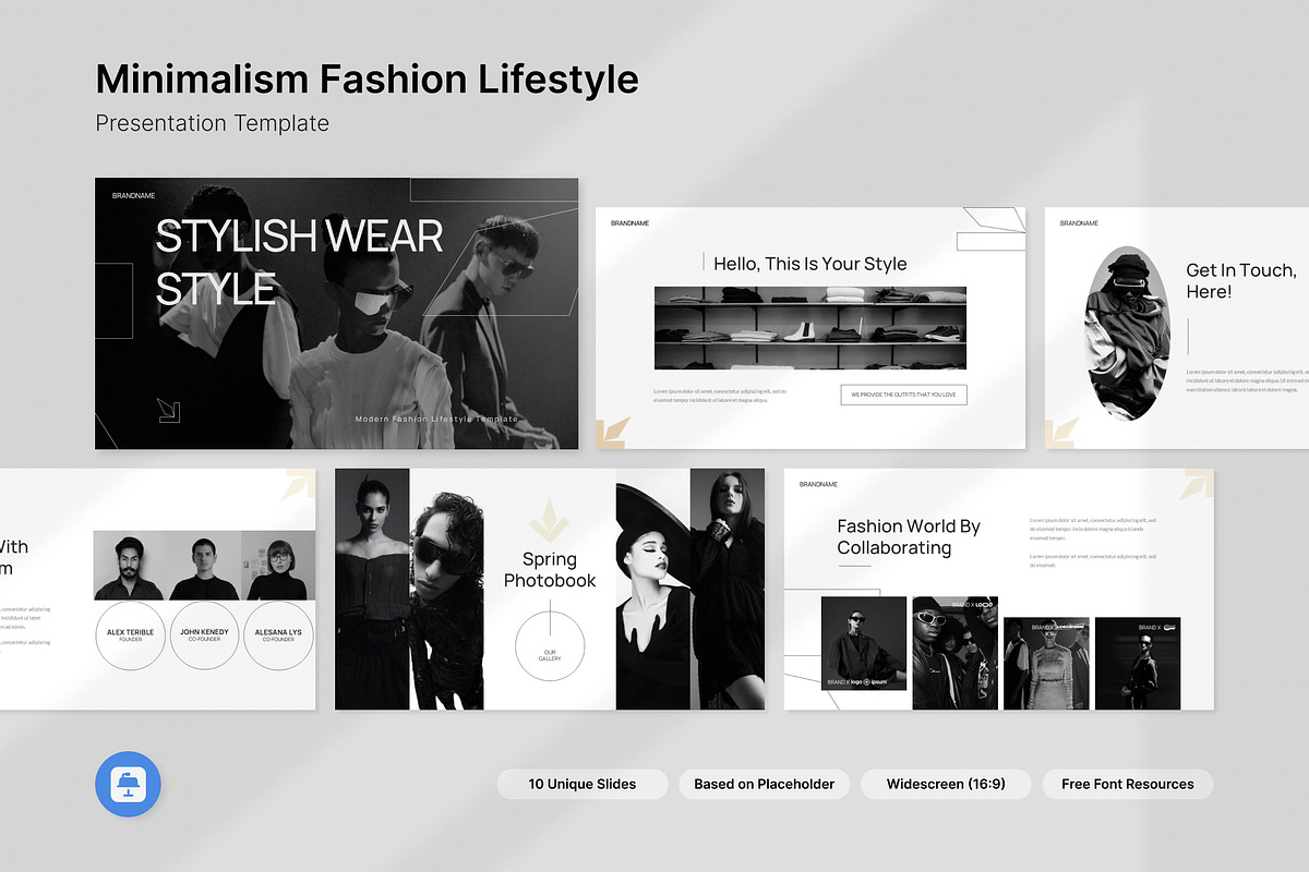 Minimalism Fashion Lifestyle Keynote, a Presentation Template by Antstheme (Photo 1 of 2)
