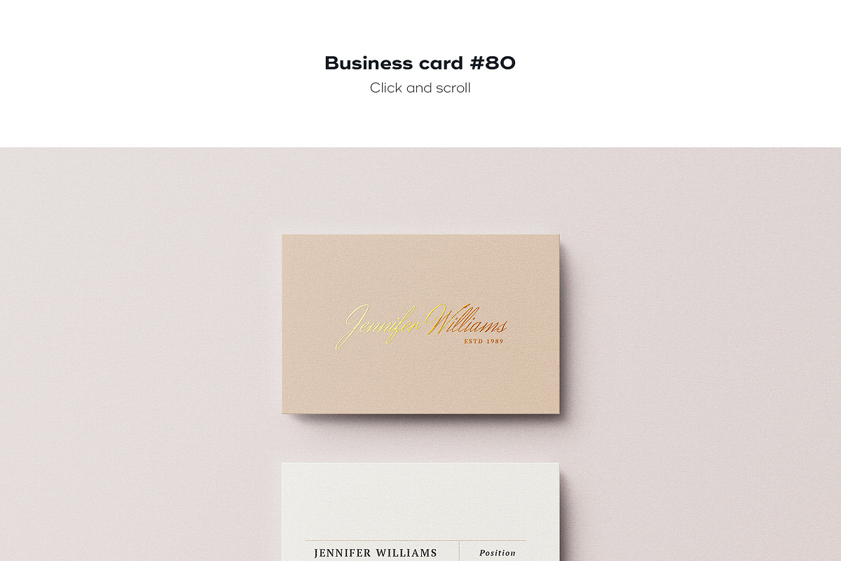 Business Card Logo Template Bundle, a Product Mockup by FoundImages (Photo 93 of 163)