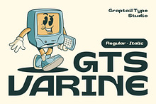 Gts Varine - Wide Display Font