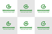 Letters GB GH GJ Dynamic Logo Set, a Branding & Logo Template by Pray Art Design Studio (Thumbnail 1 of 2)
