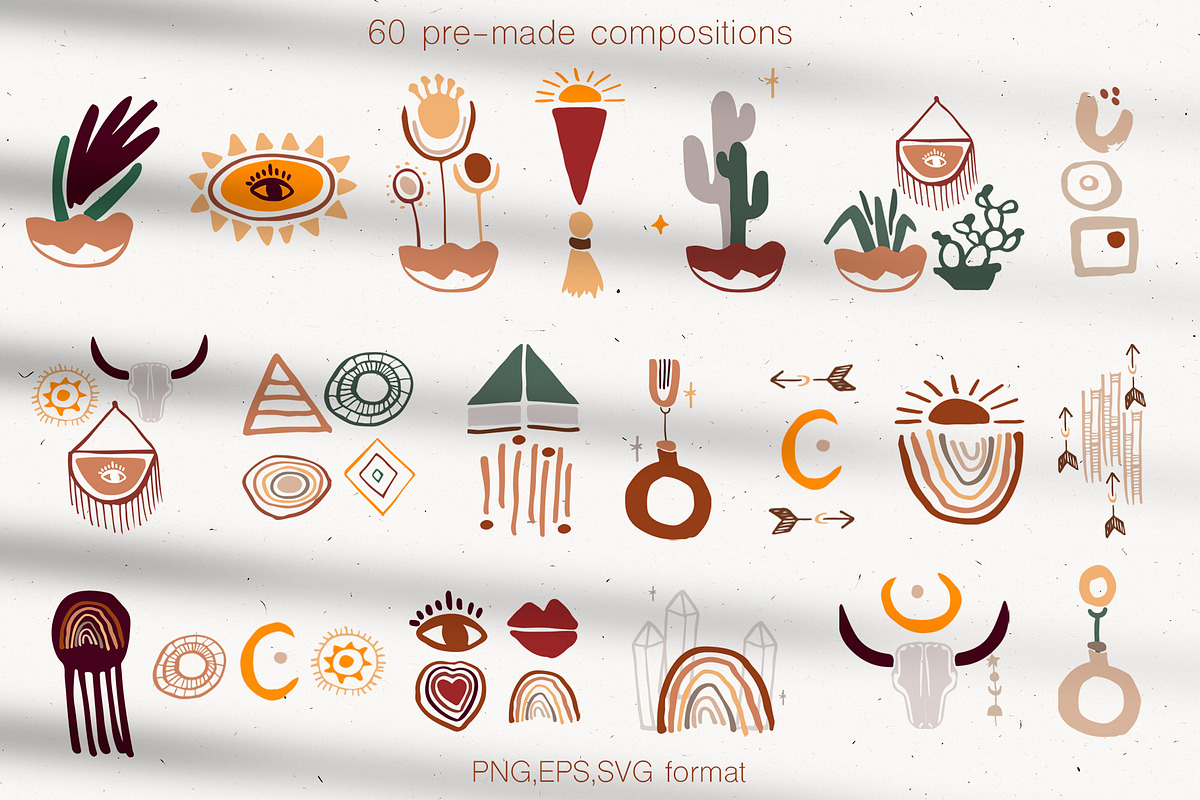 Boho philosophy collection, an Object Graphic by Vera●Suleimanova (Photo 5 of 12)