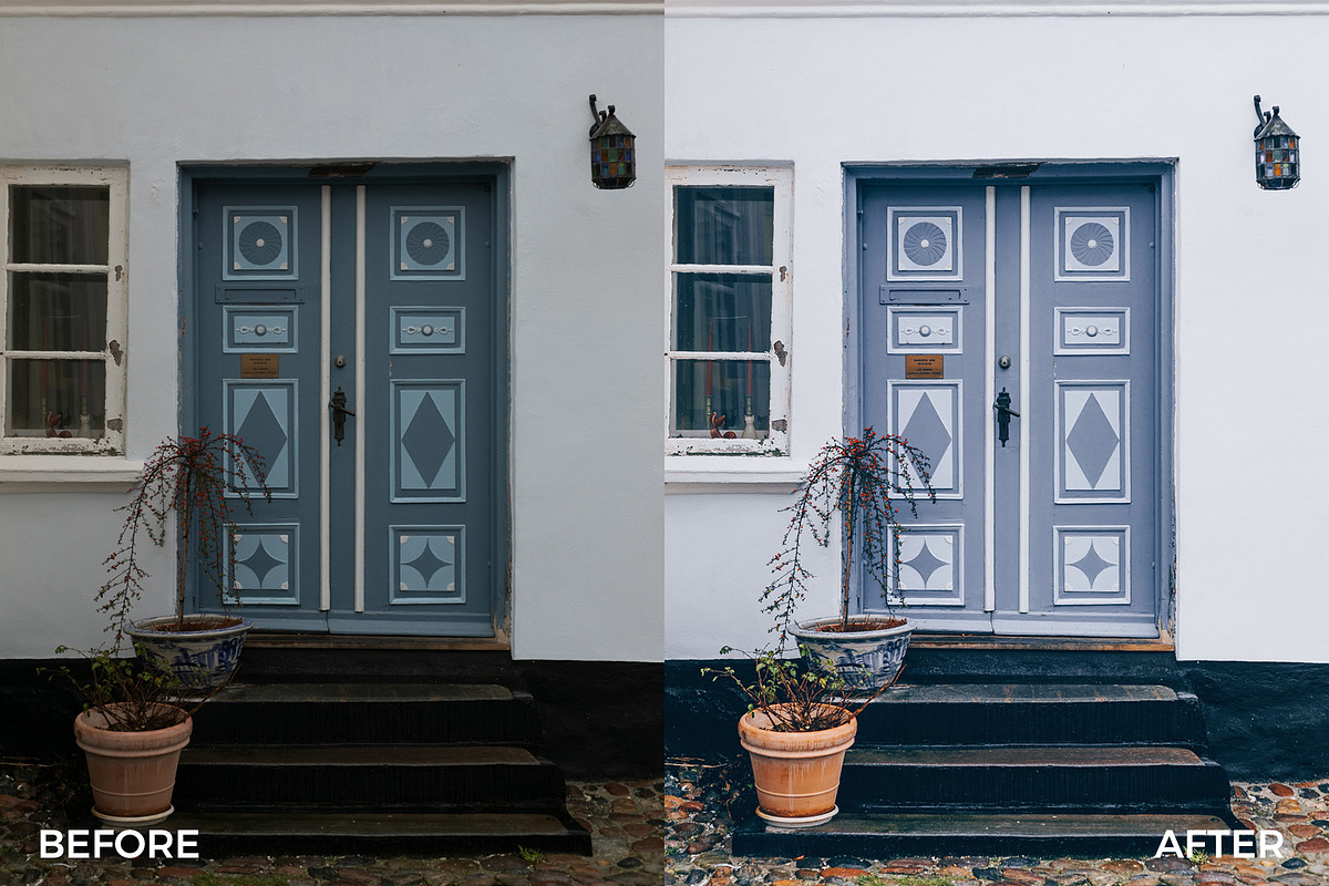 Festive Winter Preset Bundle, an Action Add-On by in between details (Photo 7 of 17)