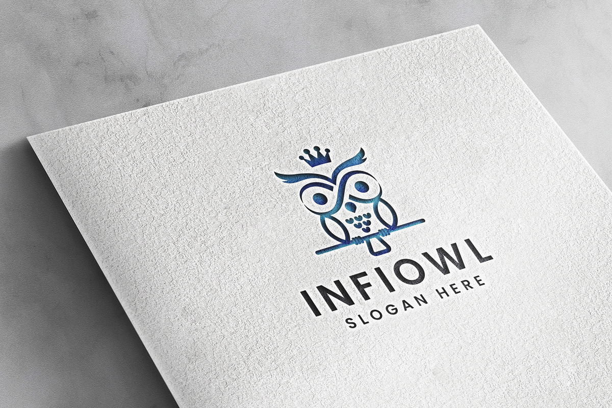 Infinity Owl Media Logo, a Branding & Logo Template by Design_Planet (Photo 4 of 4)