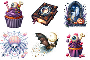 Halloween Clipart, an Illustration by DreamArtGraphic (Thumbnail 3 of 5)