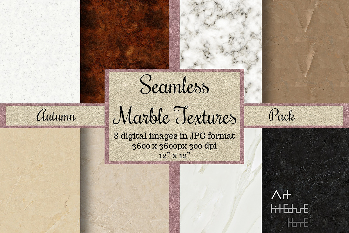 Seamless Marble - Multi Product, a Texture Graphic by Arthitecture Home (Photo 3 of 11)