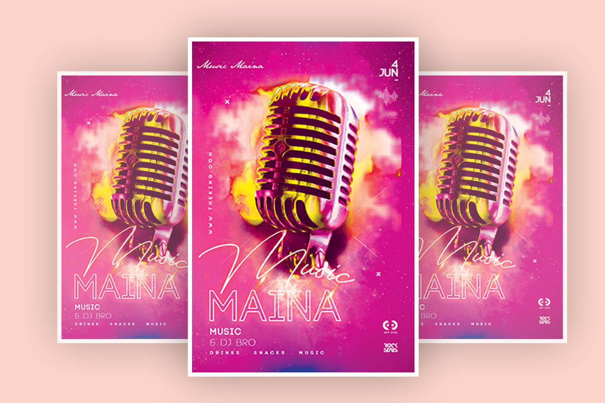 MUSIC MANIA, a Flyer Template by What a Story (Photo 2 of 2)