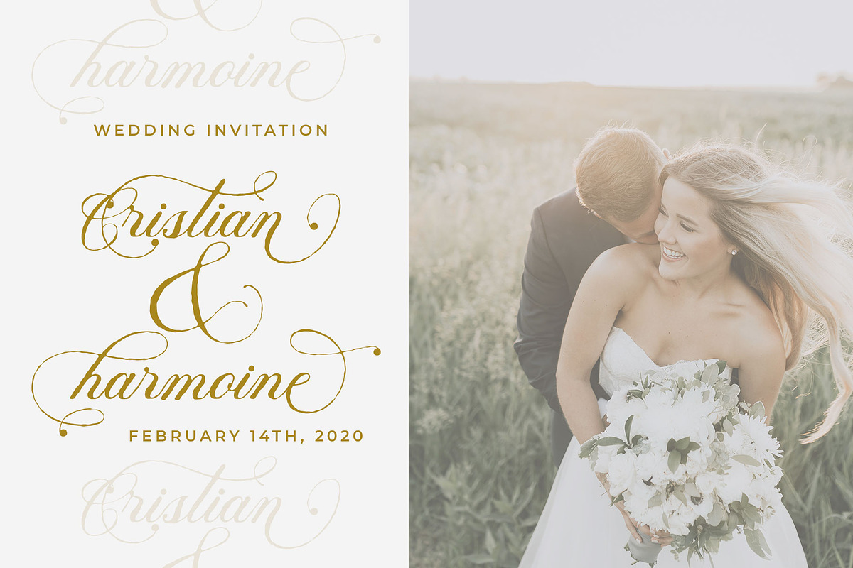 Analogous | Elegant Calligraphy, a Script Font by Analogous (Photo 10 of 14)