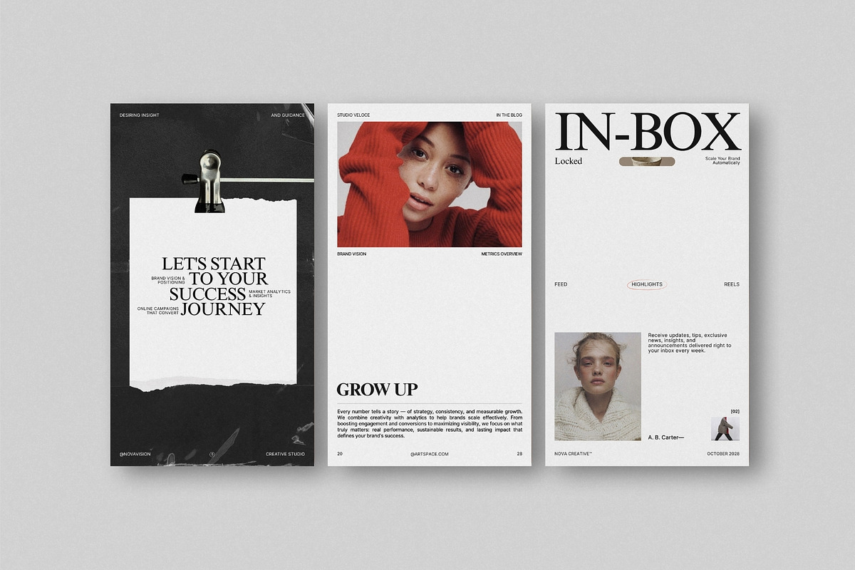 ZUNO | Instagram Post & Story (I), a Social Media Template by The Aesthetic Studio (Photo 10 of 10)