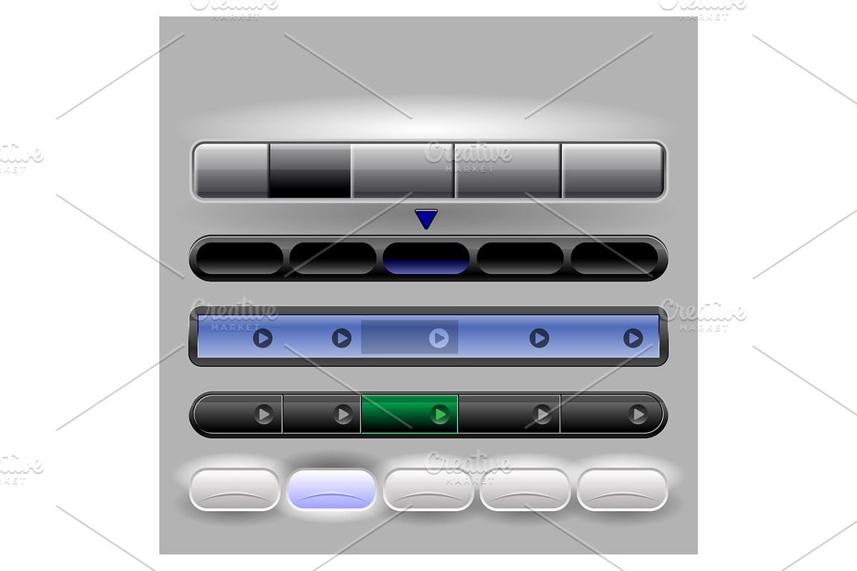 Buttons, a Templates & Theme by Sunny