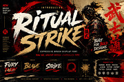 Ritual Strike, a Script Font by Art StoreID (Thumbnail 1 of 11)