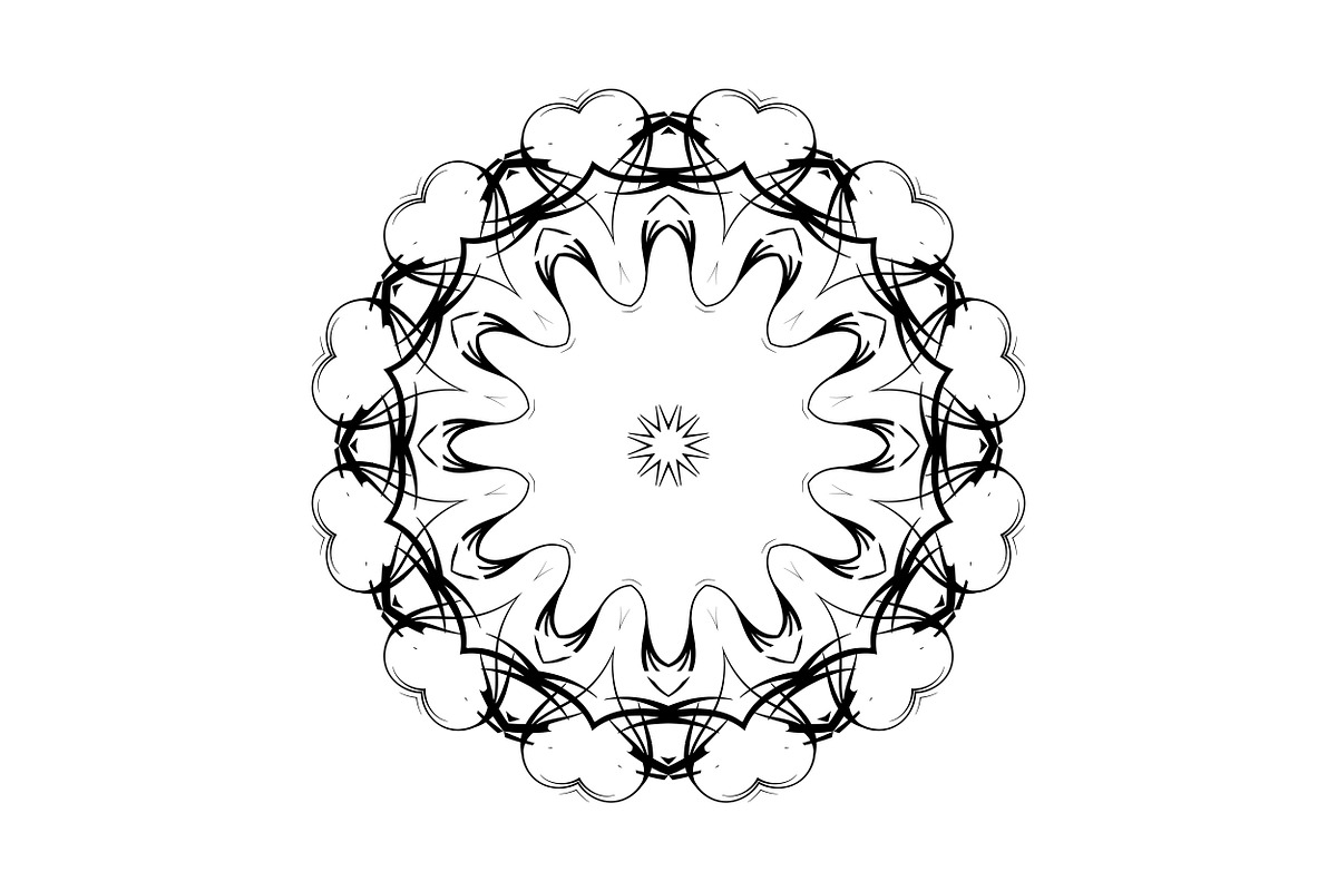 High Quality Mandala Clipart Bundle, a Decorative Illustration by NJ Himel (Photo 76 of 103)