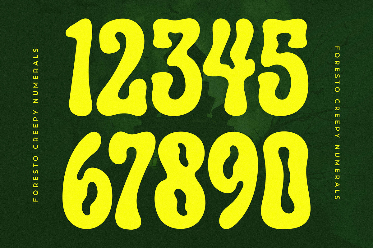 Foresto Creepy Halloween Font, a Sans Serif Font by Storytype Studio (Photo 13 of 15)