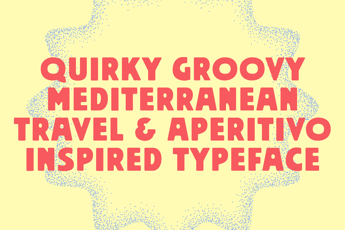 Frizzante Mediterranean Font, a Sans Serif Font by Wonder and Wander (Photo 3 of 5)