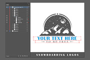 18 Snowboarding Logos Templates, a Branding & Logo Template by Art Design (Thumbnail 8 of 26)