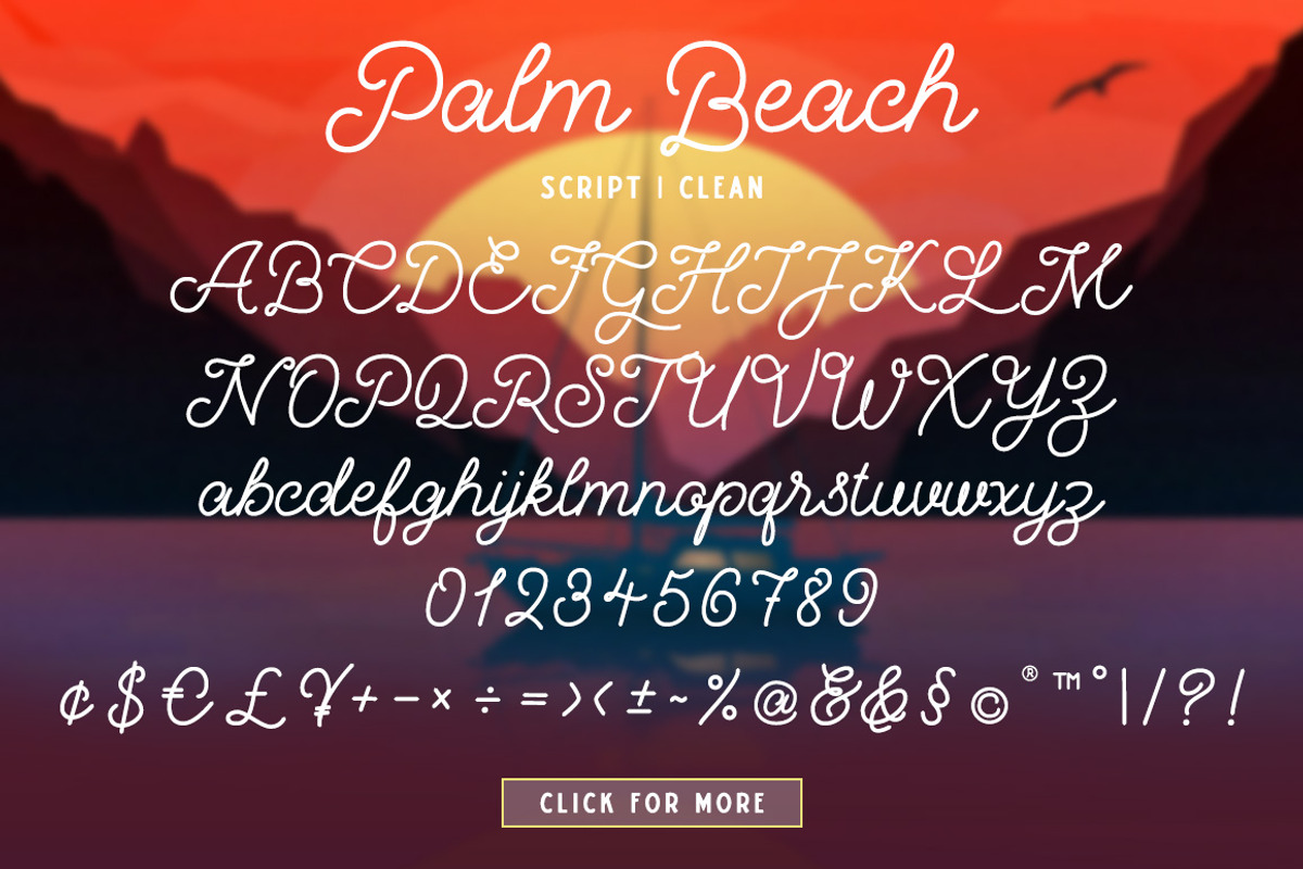 Palm Beach Font Duo, a Script Font by Ivan Rosenberg (Photo 12 of 12)