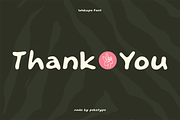 WAKUPO - Unique Display Font, a Font by Pekotype (Thumbnail 15 of 15)