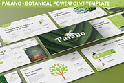 Palano - Botanical Powerpoint, a Presentation Template by SlideFactory (Thumbnail 1 of 4)