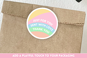Cute Packaging Sticker Templates, a Branding & Logo Template by SunshineStudioBoutique (Thumbnail 7 of 10)
