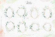 Watercolor Eucalyptus Green Floral, a Decorative Illustration by Veris Studio (Thumbnail 15 of 25)