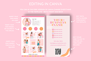 Pastel QR Business Card Template, a Business Card Template by SunshineStudioBoutique (Thumbnail 4 of 9)