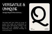 Riope - Unique Modern Logo Font, a Sans Serif Font by roomspace creative lab (Thumbnail 8 of 11)