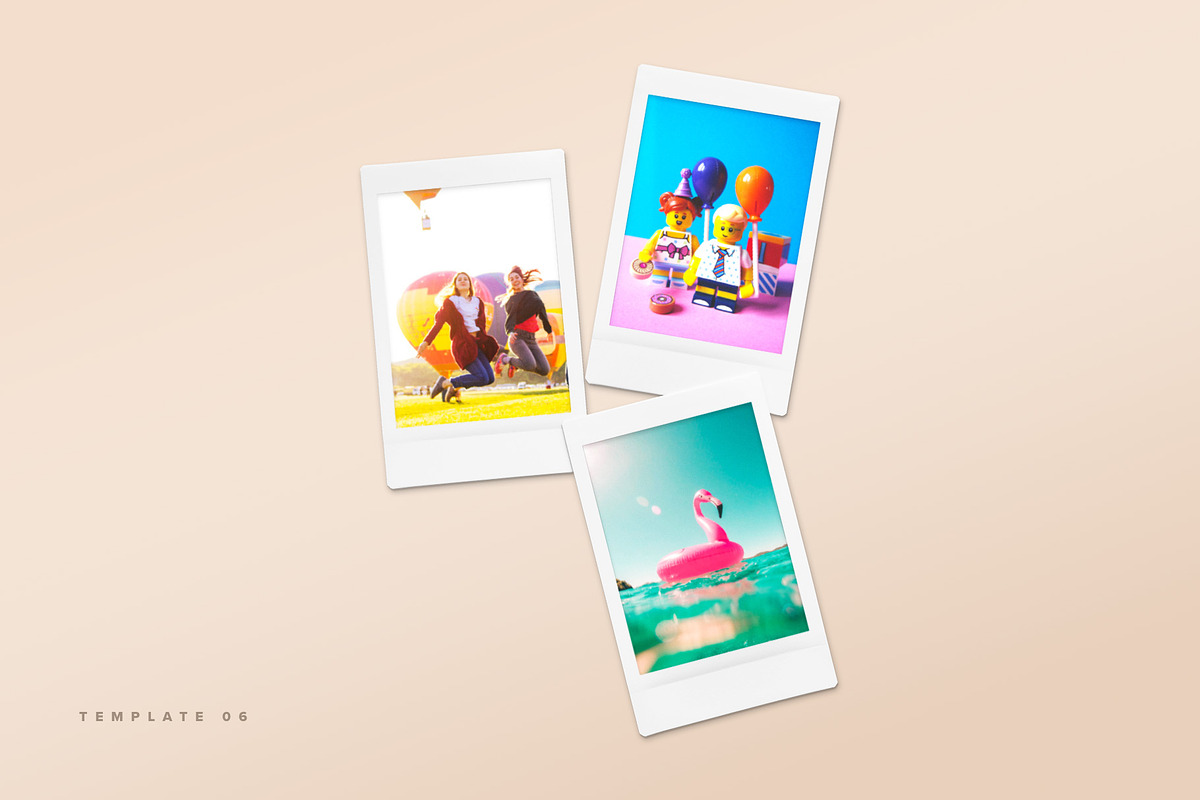 Instant Photo Snapshot Mockups, a Mask Mockup by Creative Veila (Photo 9 of 9)