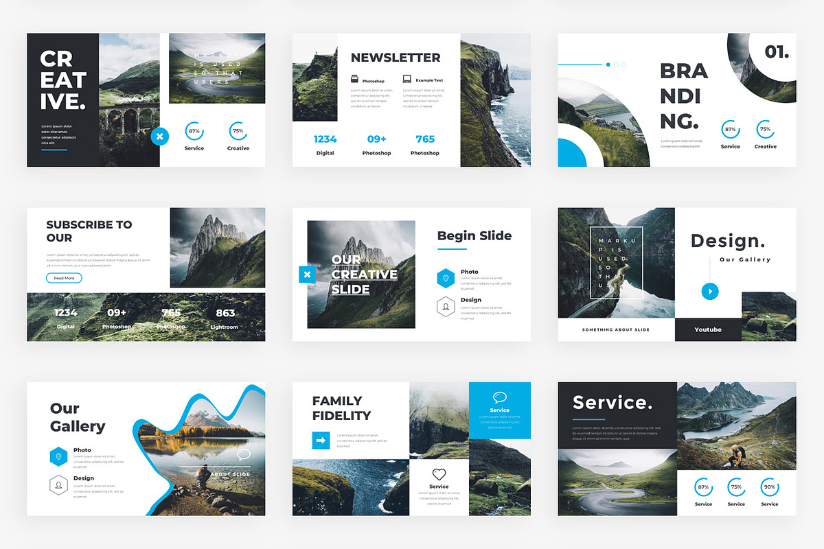 ThemeKit Bundle Keynote, a Presentation Template by One Percent Studio (Photo 2 of 29)