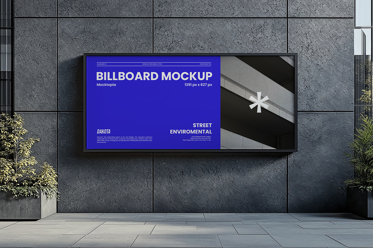 Street Environmental Poster Mockups, an Advertising Mockup by Mocktopia (Photo 2 of 10)
