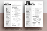 Clean Resume Cv Template Word Pages, a Resume Template by Tbunny (Thumbnail 2 of 7)